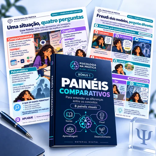 Mockup fornecido do bônus 1: Painéis Comparativos